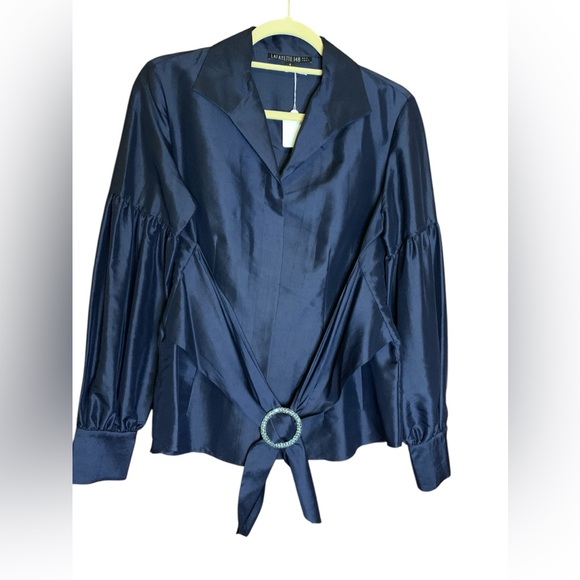 Lafayette 148 Tops - Lafayette 148 silk blouse, size 4
